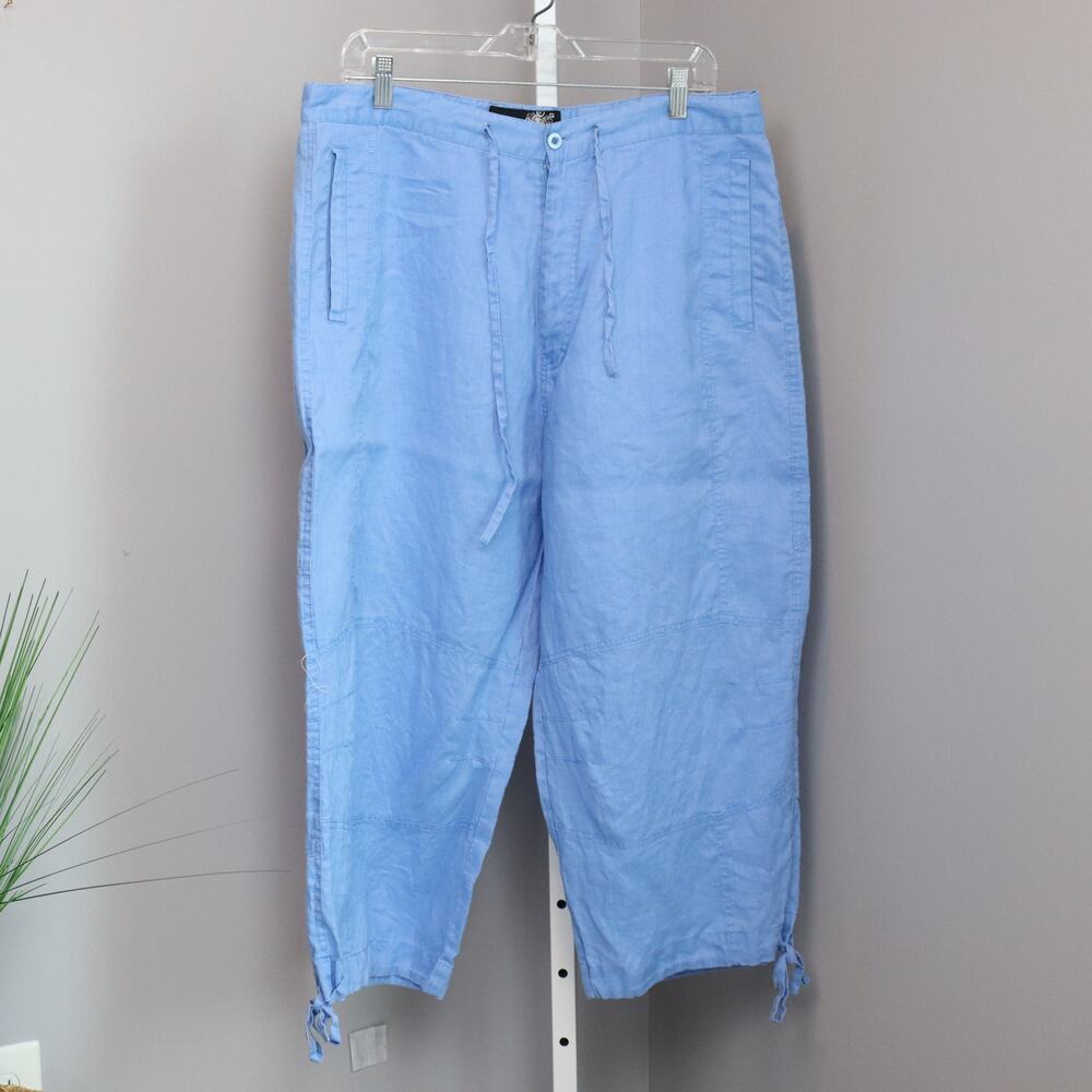 New‎ Gen Linen Resort Pants 37x22.5 Lined Boat Pool